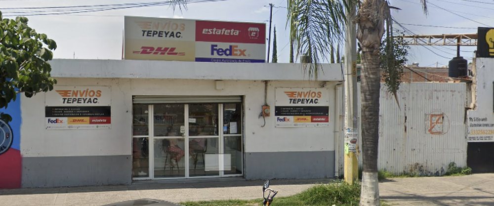 Fachada de la sucursal El Salto