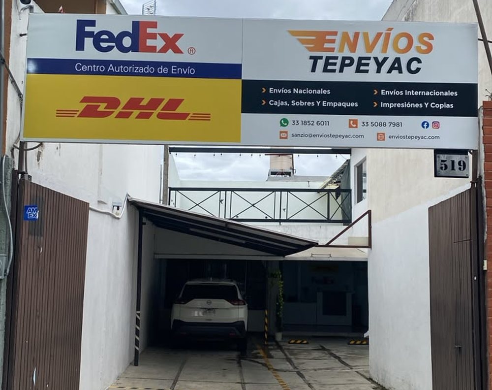 Fachada de la sucursal Sanzio, Av. Rafael Sanzio 519